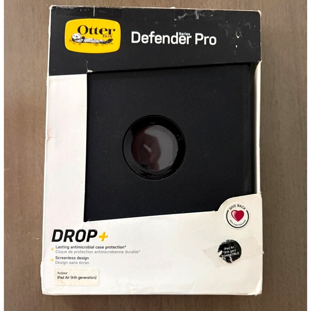 OtterBox Defender Pro Case for iPad Air 10.9" 4th Gen & 5th Gen Heavy Duty Black